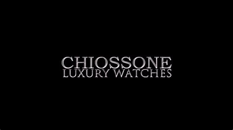 Chiossone Luxury Watches 